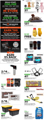 Fleet Farm Black Friday Ad Nov 26 – Nov 29, 2025