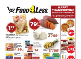 Food 4 Less Weekly Ad Nov 19 – Nov 27, 2025 (Thanksgiving Promotion Included)