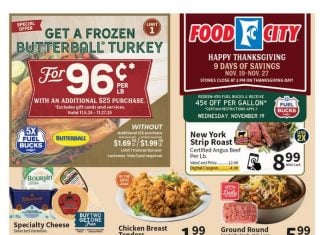 Food City Weekly Ad Nov 19 – Nov 27, 2025 (Thanksgiving Promotion Included)