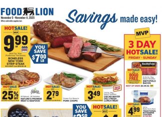 Food Lion Weekly Ad Nov 05 – Nov 11, 2025 (Thanksgiving Promotion Included)