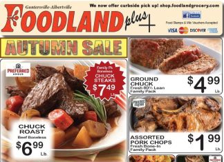 Foodland(US) Weekly Ad Nov 04 – Nov 10, 2025