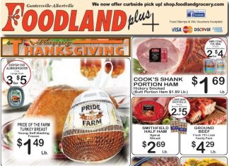 Foodland(US) Weekly Ad Nov 18 – Nov 24, 2025 (Thanksgiving Promotion Included)