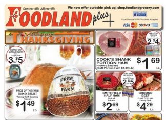 Foodland(US) Weekly Ad Nov 25 – Dec 01, 2025