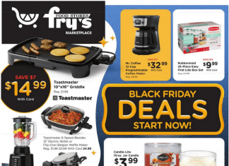 Fry’s Food Black Friday Sale Nov 05 – Nov 11, 2025