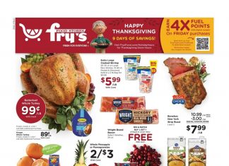 Fry’s Food Weekly Ad Nov 19 – Nov 27, 2025 (Thanksgiving Promotion Included)