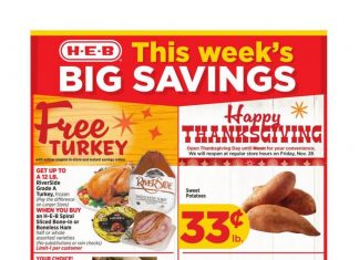 HEB Weekly Ad Nov 19 – Nov 27, 2025 (Thanksgiving Promotion Included)