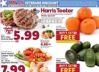 Harris Teeter Weekly Ad Nov 05 – Nov 11, 2025