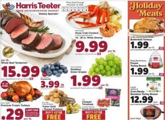 Harris Teeter Weekly Ad Nov 12 – Nov 18, 2025