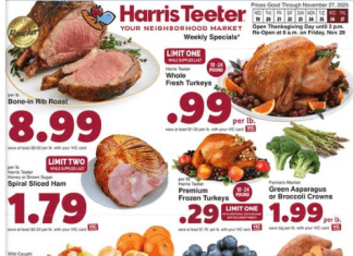 Harris Teeter Weekly Ad Nov 19 – Nov 27, 2025