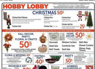 Hobby Lobby Weekly Ad Nov 09 – Nov 15, 2025