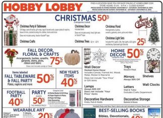 Hobby Lobby Weekly Ad Nov 16 – Nov 22, 2025