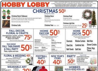 Hobby Lobby Weekly Ad Nov 23 – Nov 29, 2025