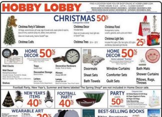 Hobby Lobby Weekly Ad Nov 30 – Dec 06, 2025