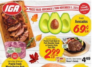 IGA Weekly Ad Nov 05 – Nov 11, 2025