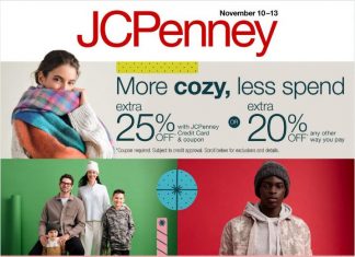 JCPenney Store Ad Nov 10 – Nov 16, 2025 (Black Friday Promotion Included)