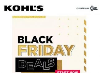Kohl’s Black Friday Deals Nov 24 – Nov 27, 2025