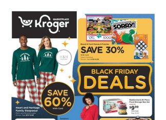 Kroger Black Friday Deals Nov 28 – Dec 02, 2025