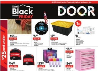 Lowe’s Black Friday Deals Nov 27 – Dec 03, 2025