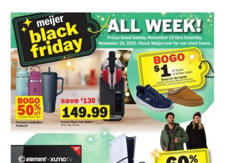 Meijer Black Friday Deals Nov 23 – Nov 29, 2025