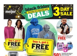 Meijer Black Friday Deals Nov 27 – Nov 29, 2025