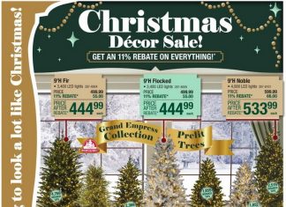Menards Christmas Decor Sale Nov 06 – Nov 16, 2025