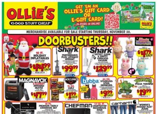 Ollie’s Weekly Ad Nov 20 – Nov 26, 2025