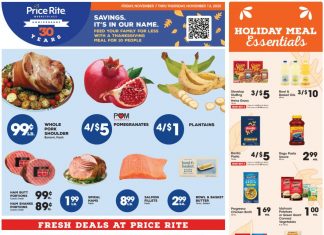 Price Rite Weekly Ad Nov 07 – Nov 13, 2025