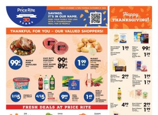 Price Rite Weekly Ad Nov 14 – Nov 27, 2025 (Thanksgiving Promotion Included)