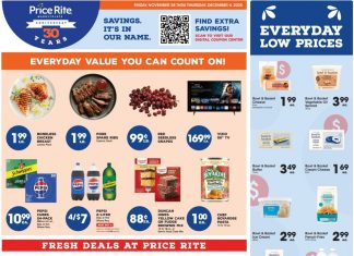 Price Rite Weekly Ad Nov 28 – Dec 04, 2025
