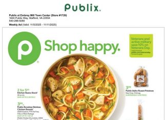 Publix Weekly Ad Nov 05 – Nov 11, 2025