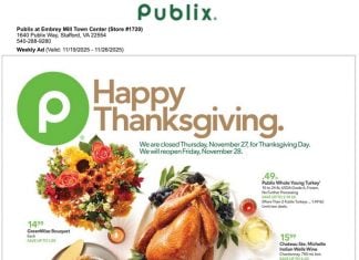Publix Weekly Ad Nov 19 – Nov 26, 2025 (Thanksgiving Promotion Included)