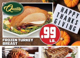 Quality Foods Weekly Ad Nov 19 – Nov 26, 2025 (Thanksgiving Day Promotion Included)