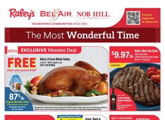 Raley’s Supermarkets Weekly Ad Nov 05 – Nov 11, 2025