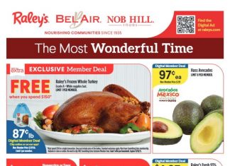 Raley’s Supermarkets Weekly Ad Nov 12 – Nov 18, 2025