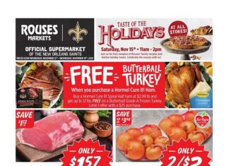 Rouses Weekly Ad Nov 12 – Nov 19, 2025 (Thanksgiving Promotion Included)