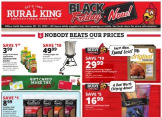 Rural King Black Friday Ad Nov 20 – Nov 25, 2025