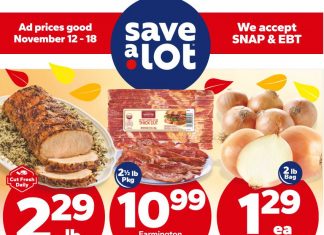 Save A Lot Weekly Ad Nov 12 – Nov 18, 2025