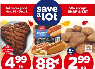 Save A Lot Weekly Ad Nov 28 – Dec 02, 2025