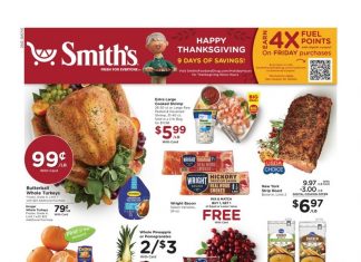 Smith’s Food and Drug Weekly Ad Nov 19 – Nov 27, 2025 (Thanksgiving & Black Friday Promotion Included)