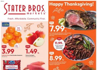 Stater Bros Weekly Ad Nov 19 – Nov 27, 2025 (Thanksgiving Promotion Included)