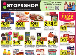 Stop & Shop Weekly Ad Nov 07 – Nov 13, 2025
