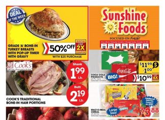 Sunshine Foods Weekly Ad Nov 12 – Nov 18, 2025