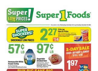 Super 1 Foods Weekly Ad Nov 12 – Nov 18, 2025