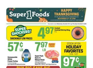 Super 1 Foods Weekly Ad Nov 19 – Nov 27, 2025 (Thanksgiving Promotion Included)