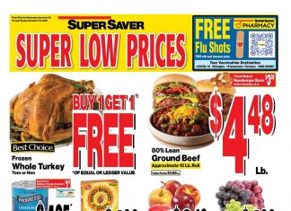 Super Saver Weekly Ad Nov 05 – Nov 11, 2025