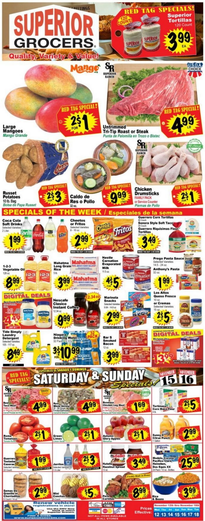 Superior Grocers Weekly Ad Nov 12 Nov 18 2025
