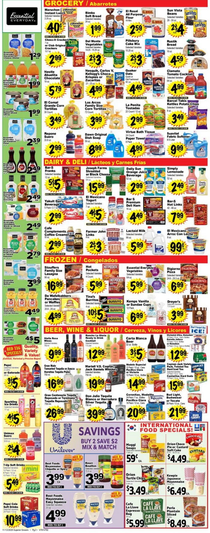 Superior Grocers Weekly Ad Nov 12 Nov 18 2025
