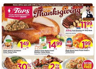 Tops Weekly Ad Nov 23 – Nov 29, 2025 (Thanksgiving Promotion Included)