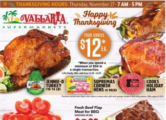 Vallarta Weekly Ad Nov 26 – Dec 02, 2025 (Thanksgiving Promotion Included)