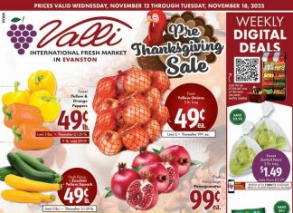 Valli Produce Weekly Ad Nov 12 – Nov 18, 2025 (Thanksgiving Promotion Included)